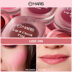 MARS Cosmetics Lip & Cheek Tint for Bold Pop Color - 05-Pastel Pink | Grab2Buy