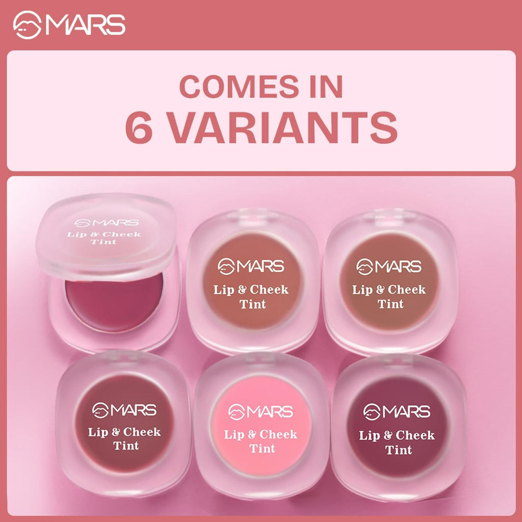 MARS Cosmetics Lip & Cheek Tint for Bold Pop Color - 06-Dark Fuschia | Grab2Buy