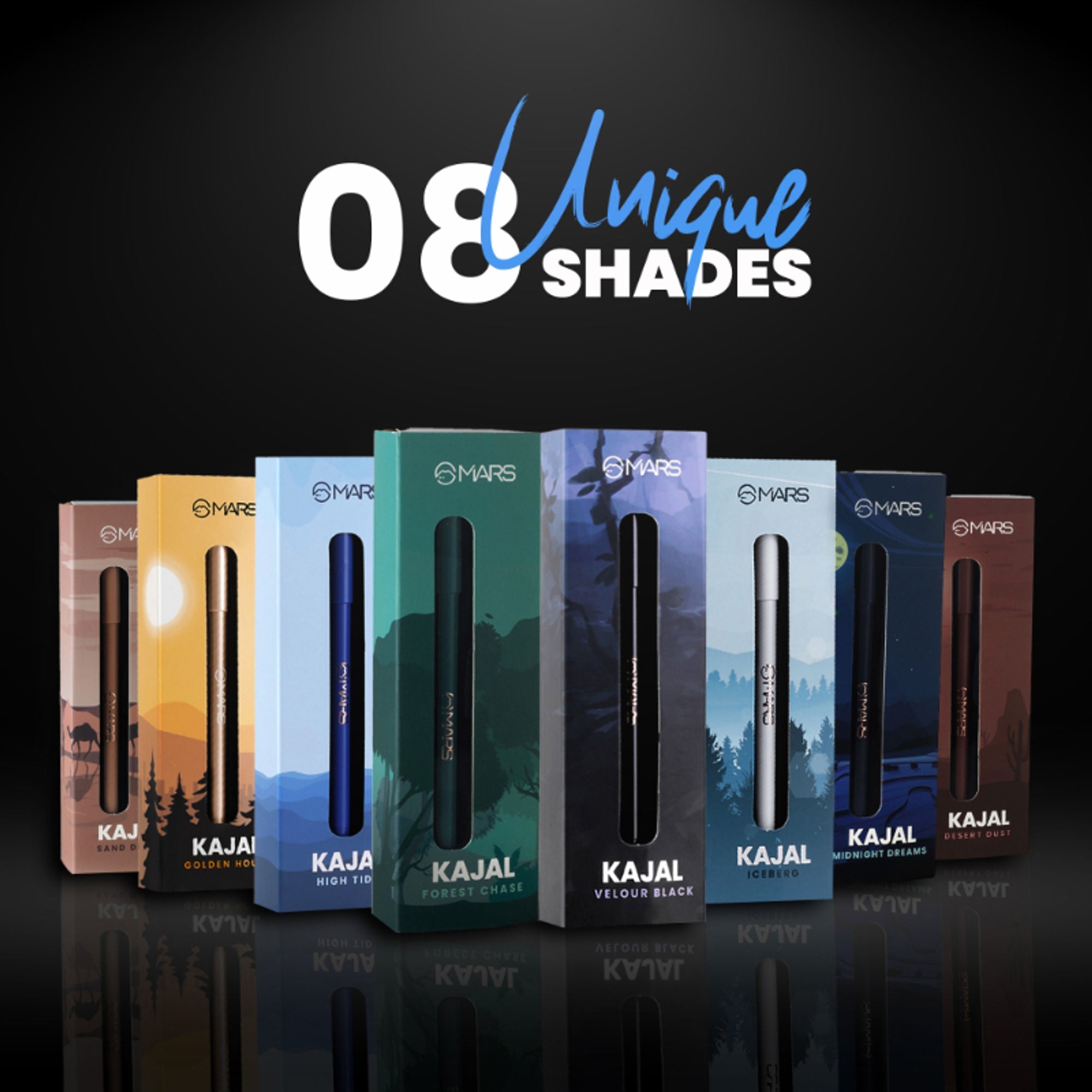 MARS Cosmetics Won't Smudge Won't Budge Kajal - Desert Dust | Grab2Buy