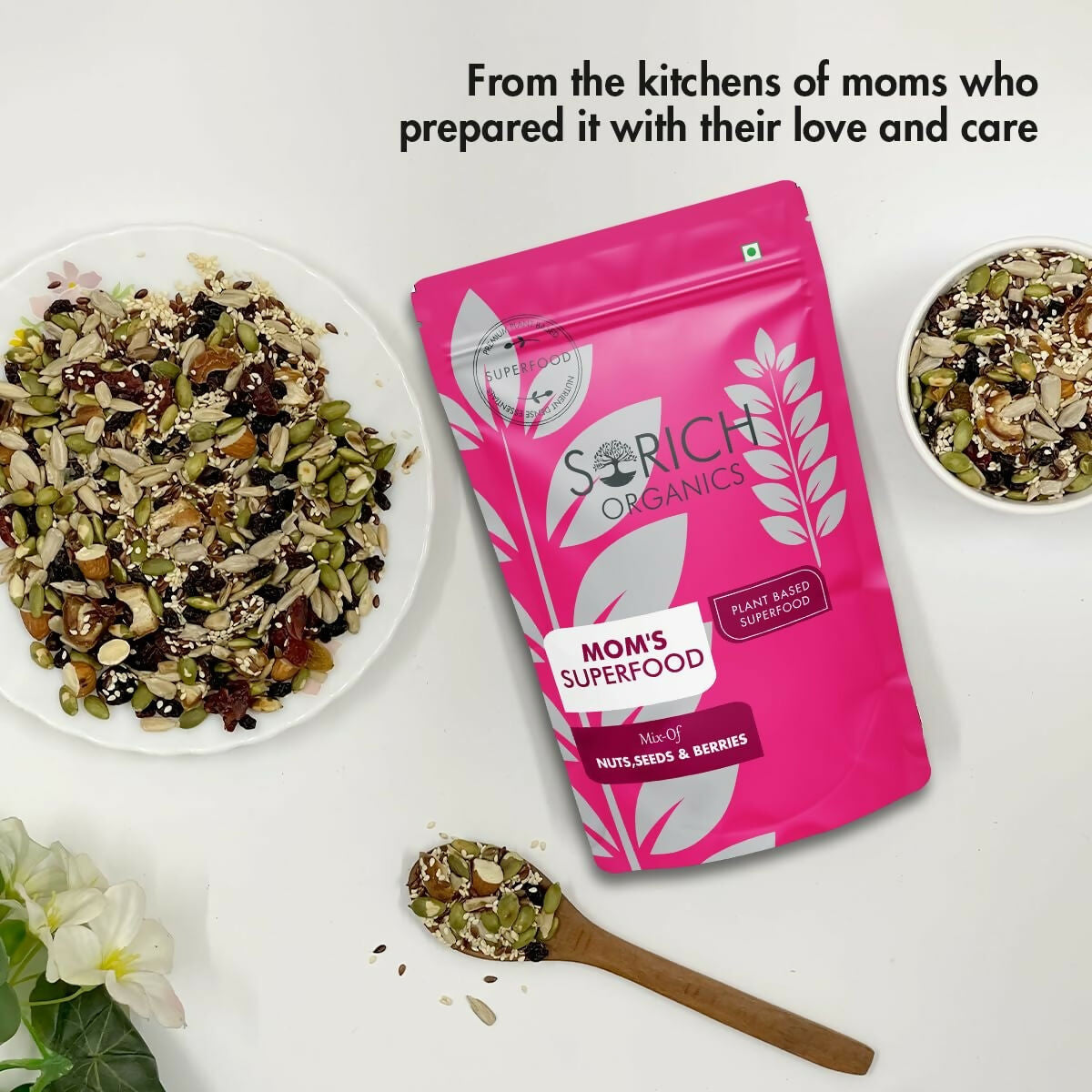 Sorich Organics Mother's Superfood Mix Nuts & Seeds | Grab2Buy