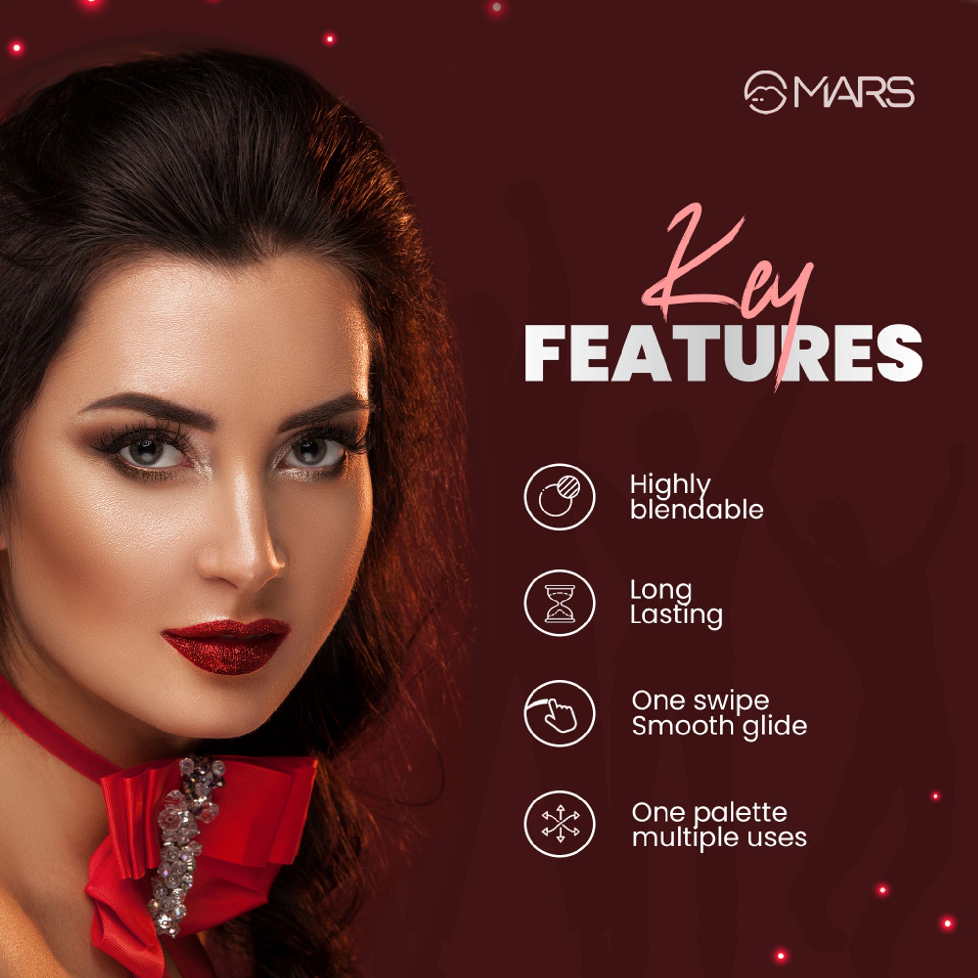 MARS Cosmetics Dance Of Joy Eyeshadow Palette - Shade 02