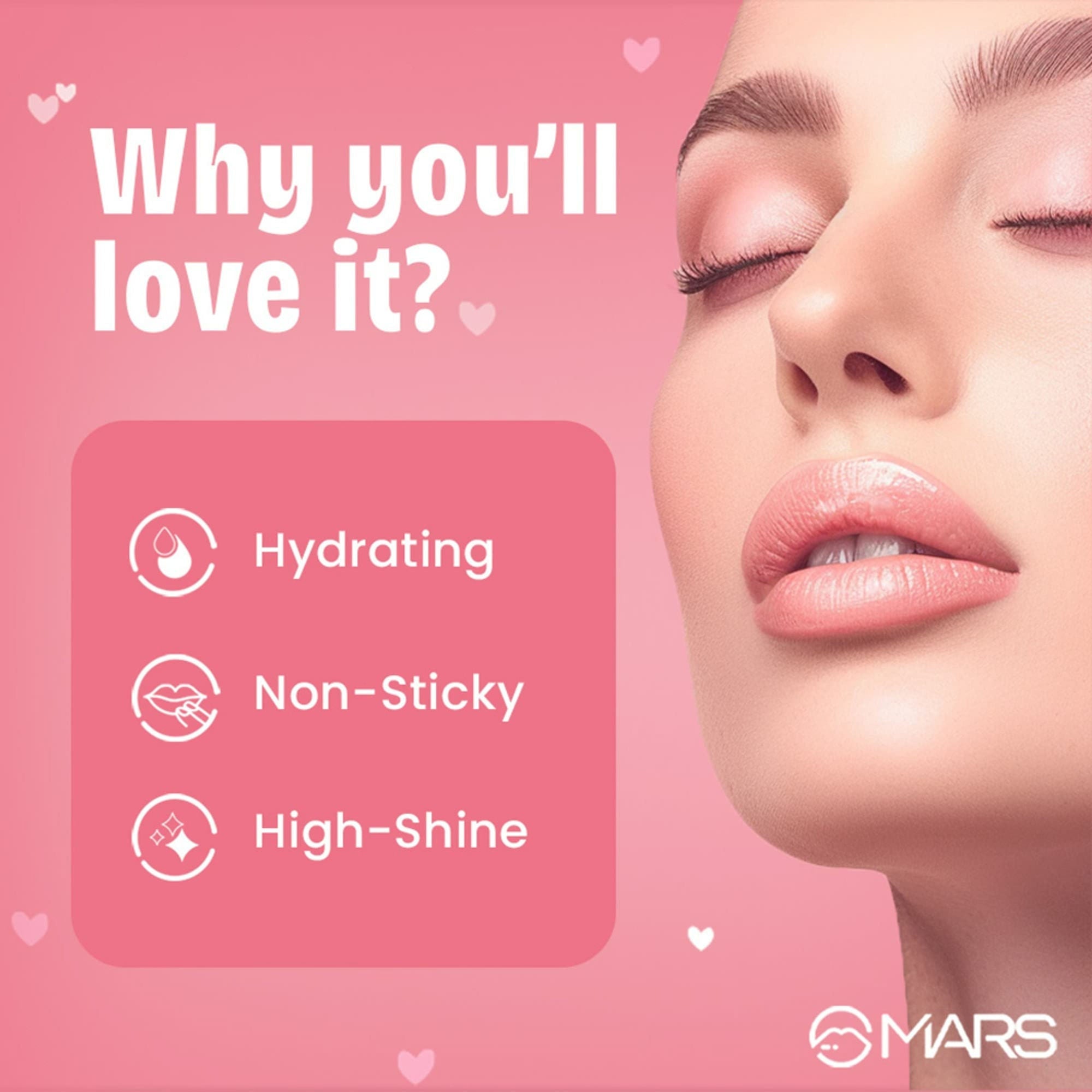 MARS Cosmetics Candylicious Colored Lip Gloss - Jelly Bean