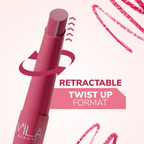 Mila Beaute Pout It Out Long Lasting & Matte Finish Lip Crayon Lipstick - Mulan | Grab2Buy
