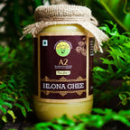 A2 Organics Desi Gir Cow A2 Bilona Ghee | Cultured Ghee | Vedic Bilona Method Ghee | Swadesiicart