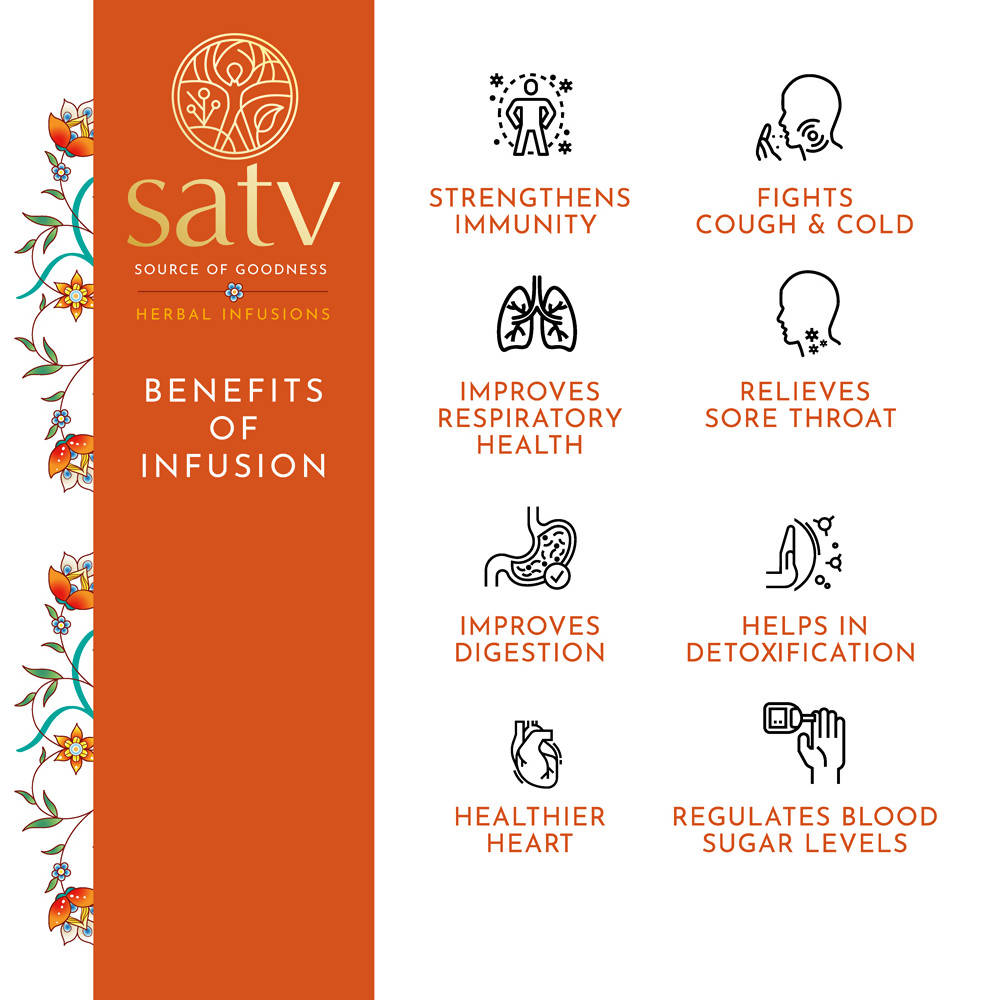 Satv Immunity Herbal Infusion Tea Loose | Grab2Buy