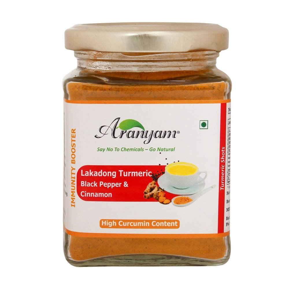 Aranyam Lakadong Turmeric Black Pepper & Cinnamon | Grab2Buy