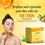 Globus Naturals De-Tan 6 Step Facial Kit | Grab2Buy