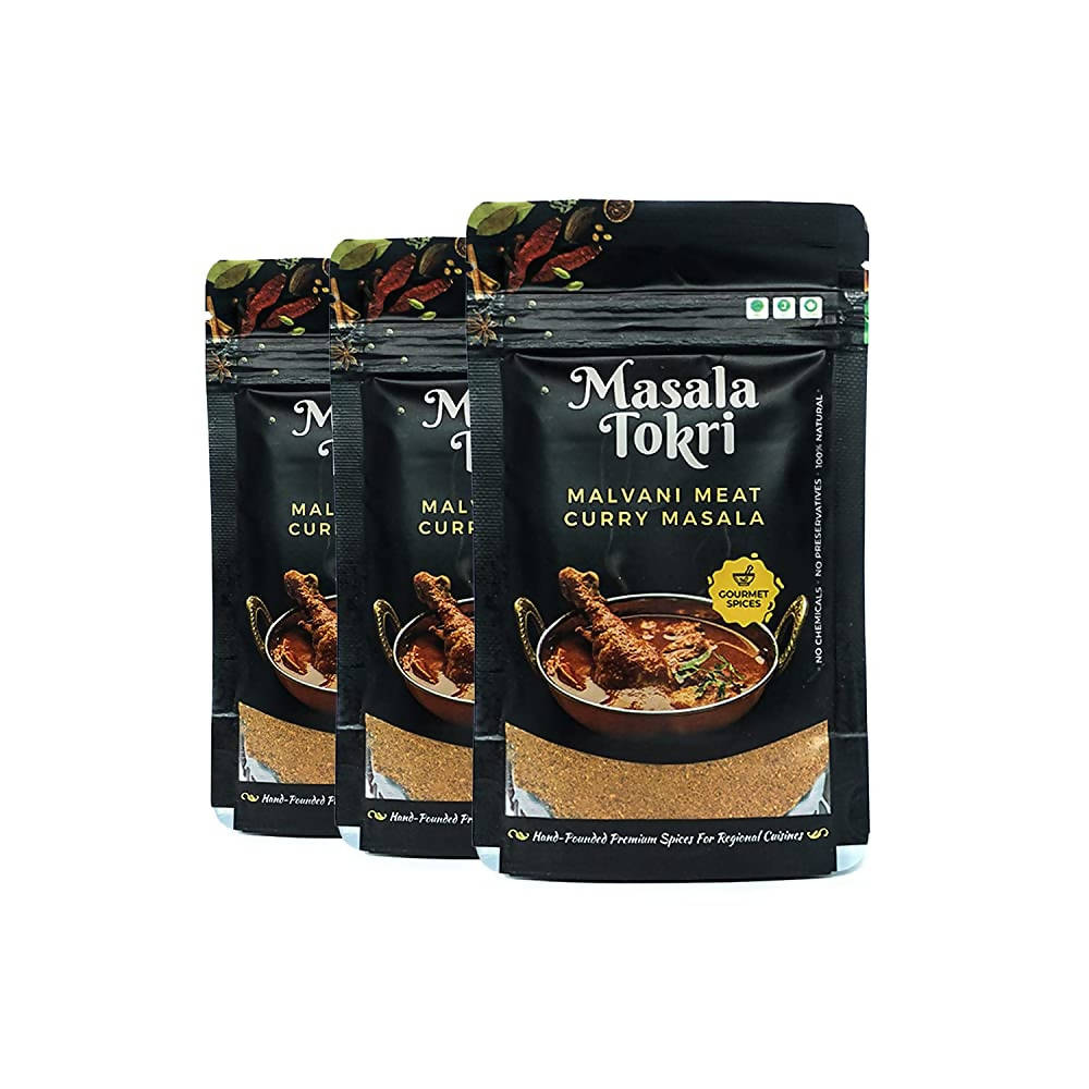Masala Tokri Malvani Meat Curry Masala Powder | Grab2Buy