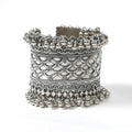 Mominos Fashion Joharkamal Oxidised Silver-Plated Ghungroo Handcraft Bracelet - Design 026 | Grab2Buy
