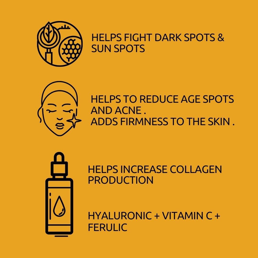 Amayra Naturals Ziya Vitamin C Face Serum | Grab2Buy
