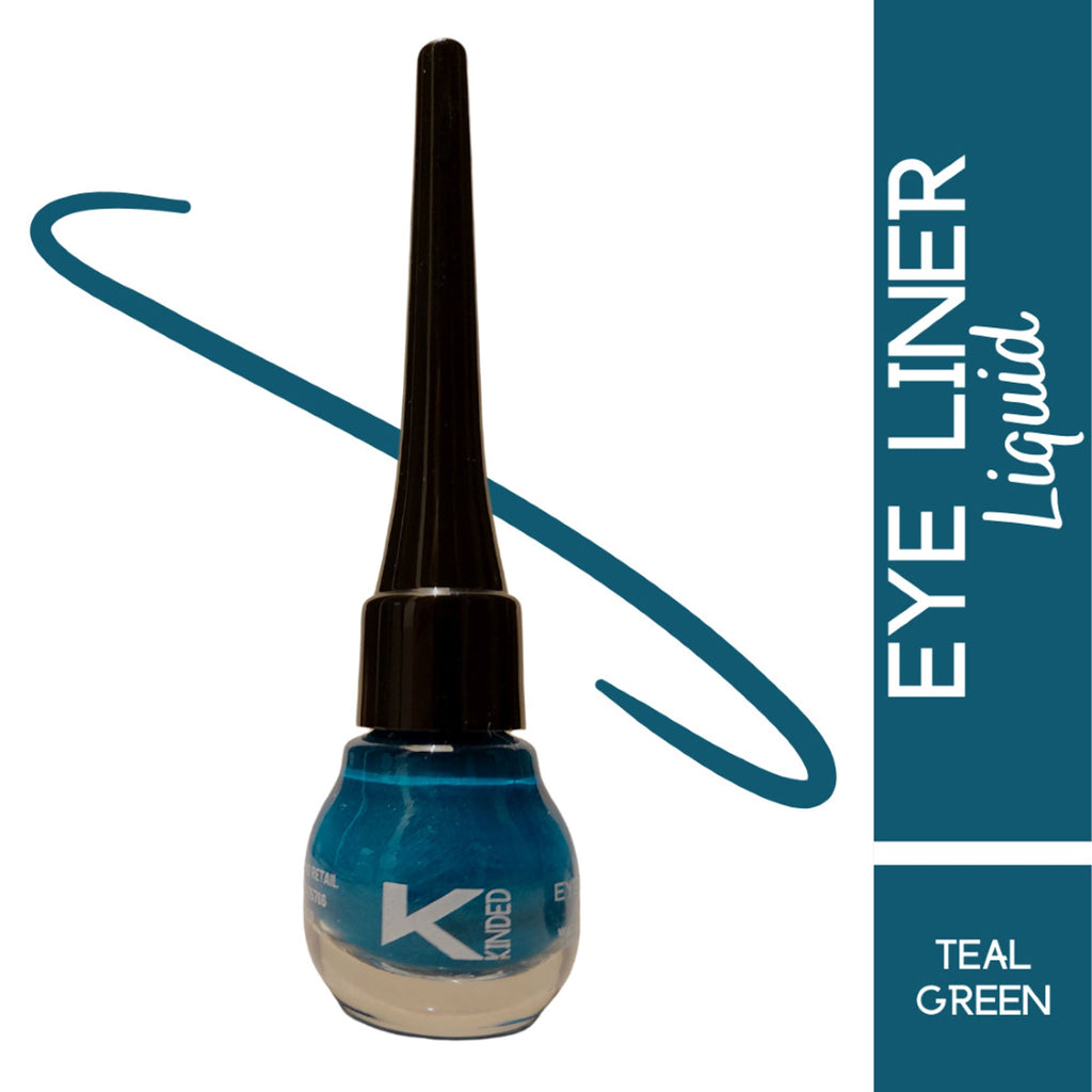 KINDED Liquid Eye Liner - Teal Green | Grab2Buy