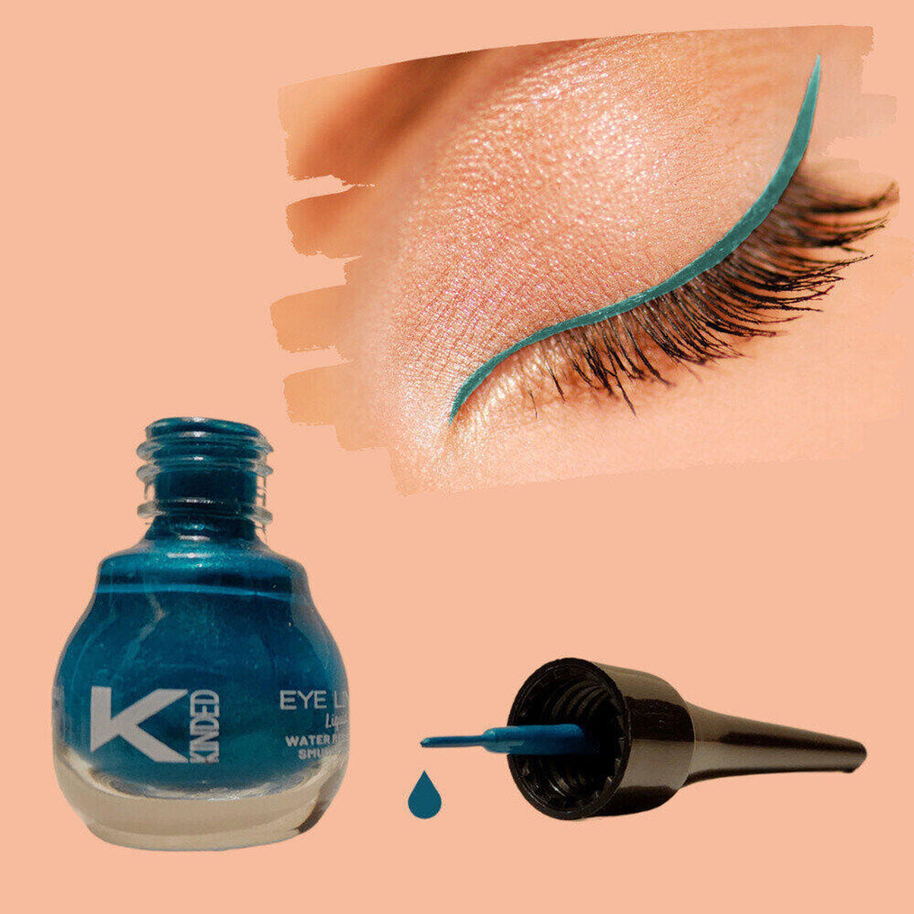 KINDED Liquid Eye Liner - Teal Green | Grab2Buy