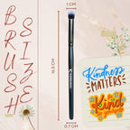KINDED Professional Natural Wooden Handle Blending Makeup Brush | Grab2Buy
