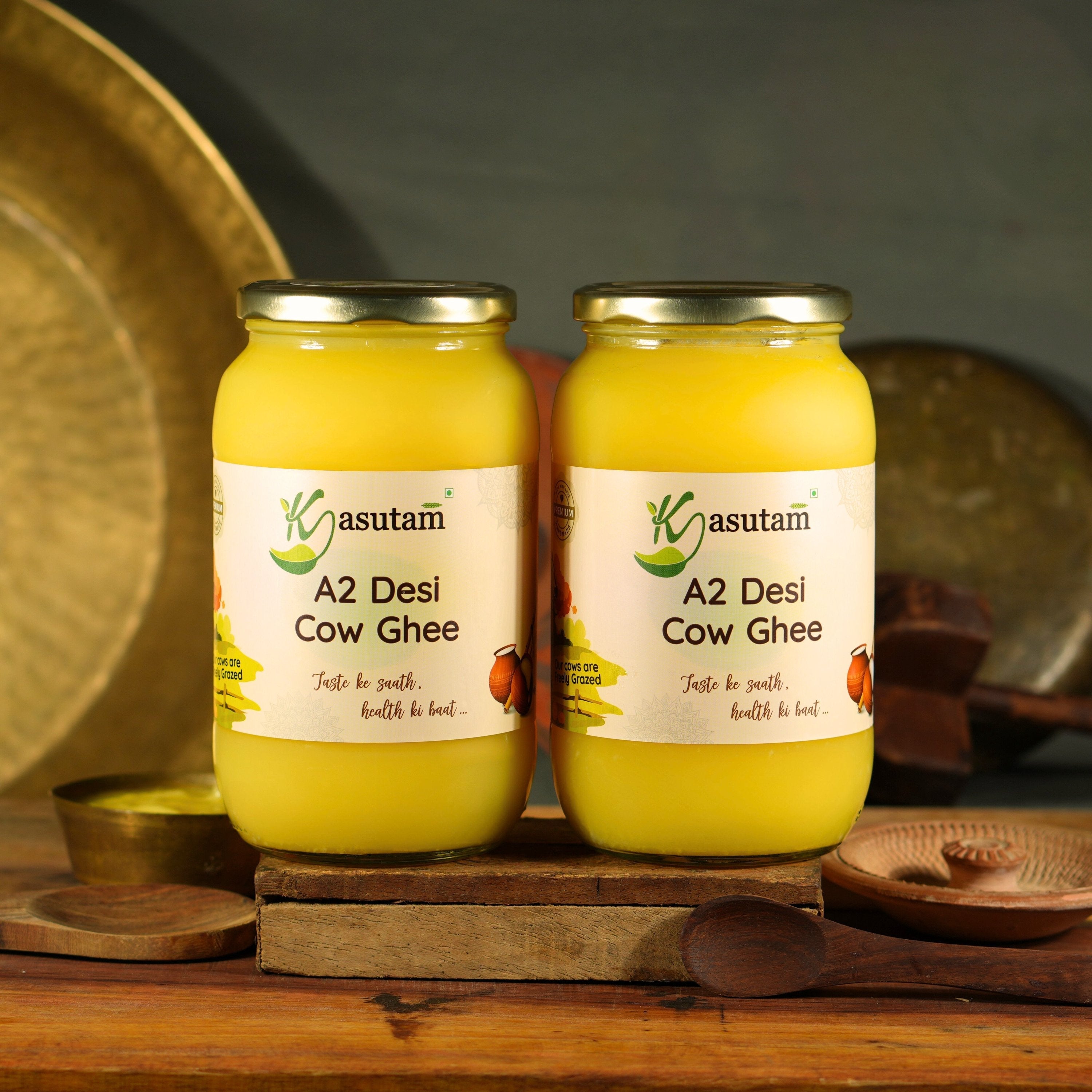 Kasutam A2 Desi Cow Bilona Ghee | Swadesiicart