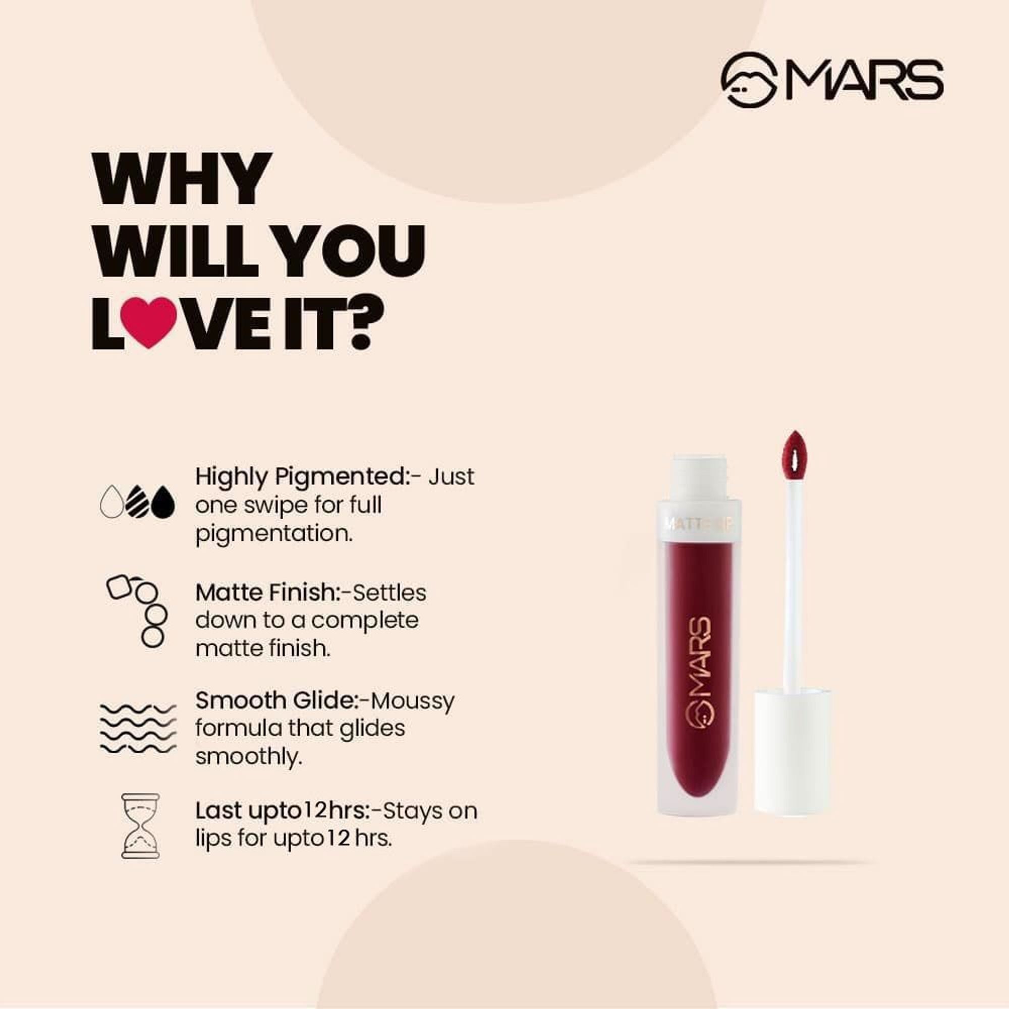 MARS Cosmetics Liquid Lip Color - Special Entry