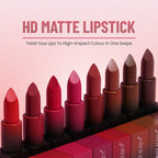 Swiss Beauty HD Matte Lipstick , High Coverage , Lightweight - 23 Murphy Brown