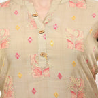 Lagi Women's Pink Printed Straight Kurta & Pant (MC45A) | Grab2Buy
