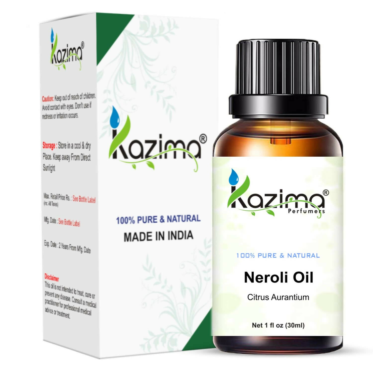 Kazima Neroli Essential Oil for Skin & Hair Care | Grab2Buy