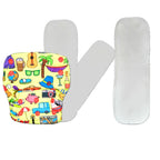 Kindermum Nano Pro Aio Cloth Diaper (With 2 Organic Inserts And Power Booster)- Vacation For Kids