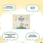 ClassMonitor Learning Educational Kit with Free Mobile App | Preschool Home-Learning Kit for 0-12 month kids