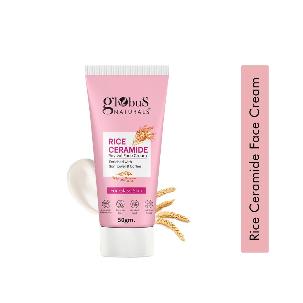 Globus Naturals Rice Ceramide Revival Face Cream | Grab2Buy