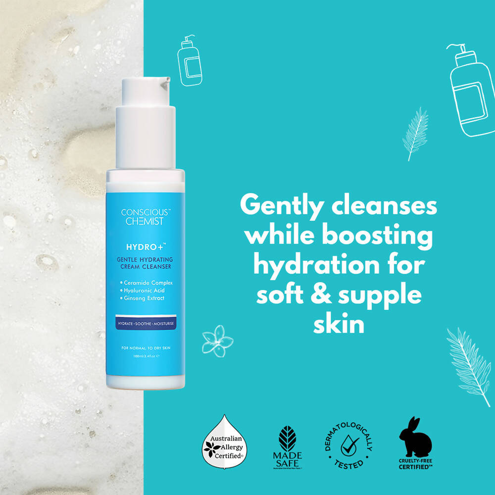Conscious Chemist Gentle Hydrating Cream Cleanser | Grab2Buy