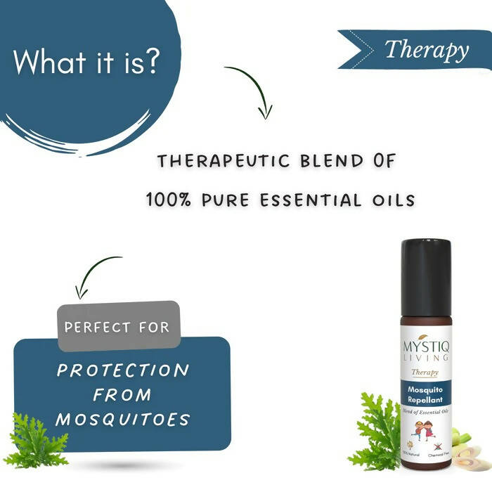 Mystiq Living Therapy Mosquito Repellent Roll On | Grab2Buy