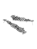 Cardinal Oxidised Silver-Plated Stone-Studded & Beaded Jewellery Set | Grab2Buy