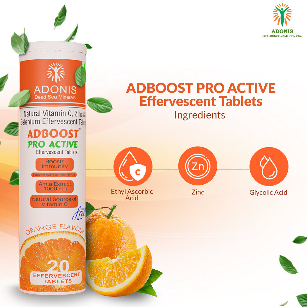 Adonis Adboost Pro Active Effervescent Tablets | Grab2Buy