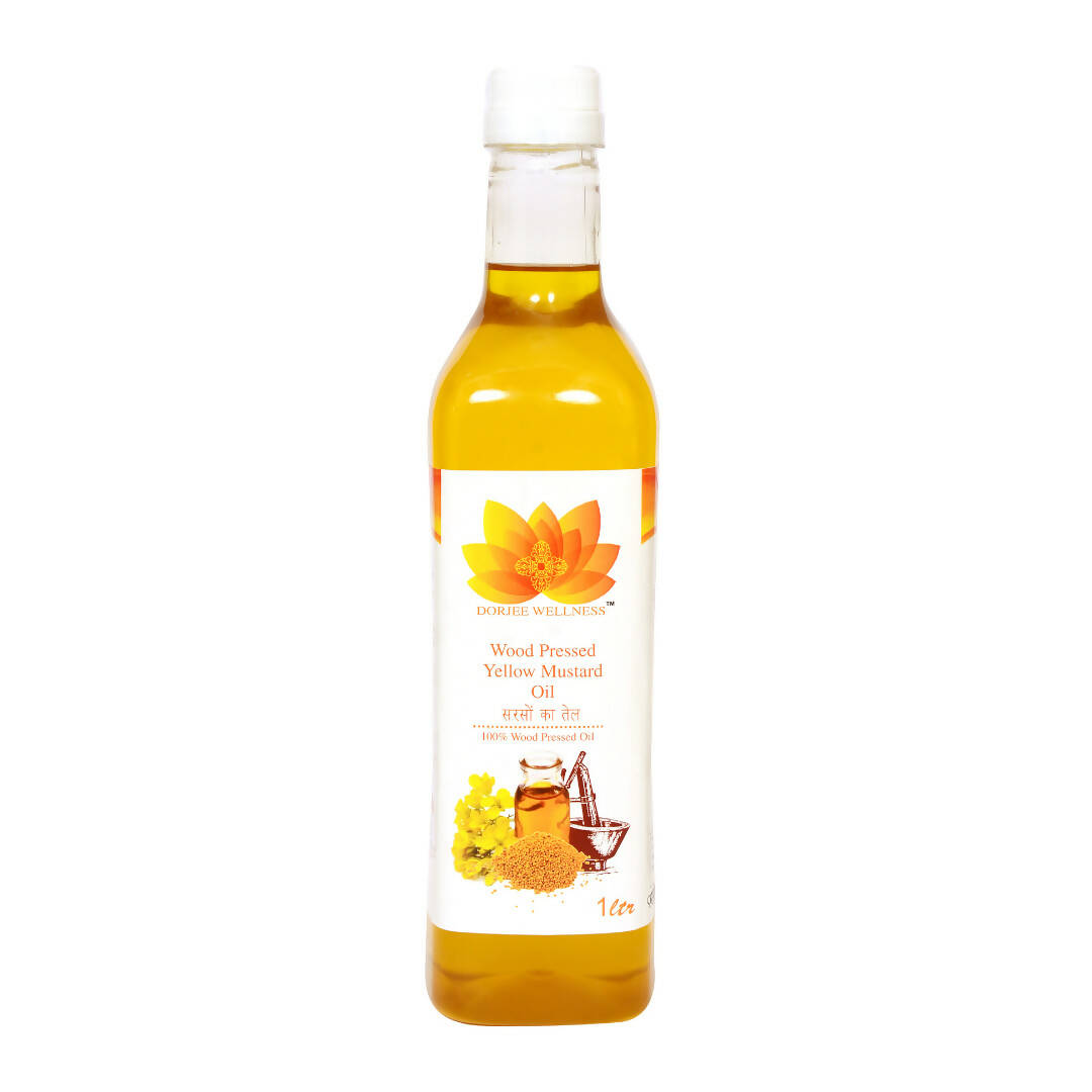 Dorjee Wellness Wood Pressed Yellow Mustard Oil | Grab2Buy