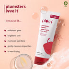 Plum Saffron & Papaya Glow Bright Gel Face Wash For Daily Use - Fights Dullness & Evens Skin Tone | Grab2Buy