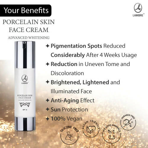 Lambre Porcelain Skin Face Cream Advanced Lightening | Grab2Buy