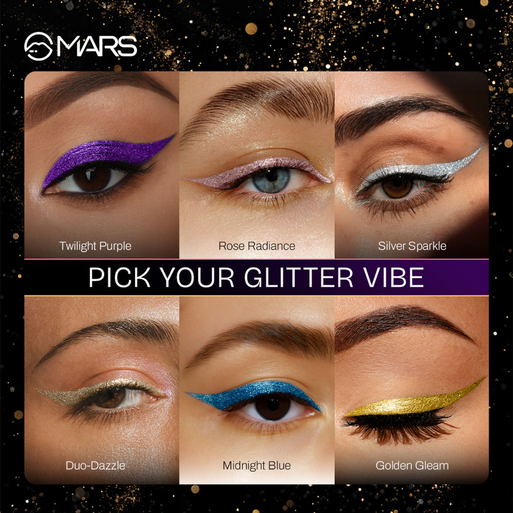 MARS Cosmetics Twinkle Wink Glitter Eyeliner - Twilight Purple