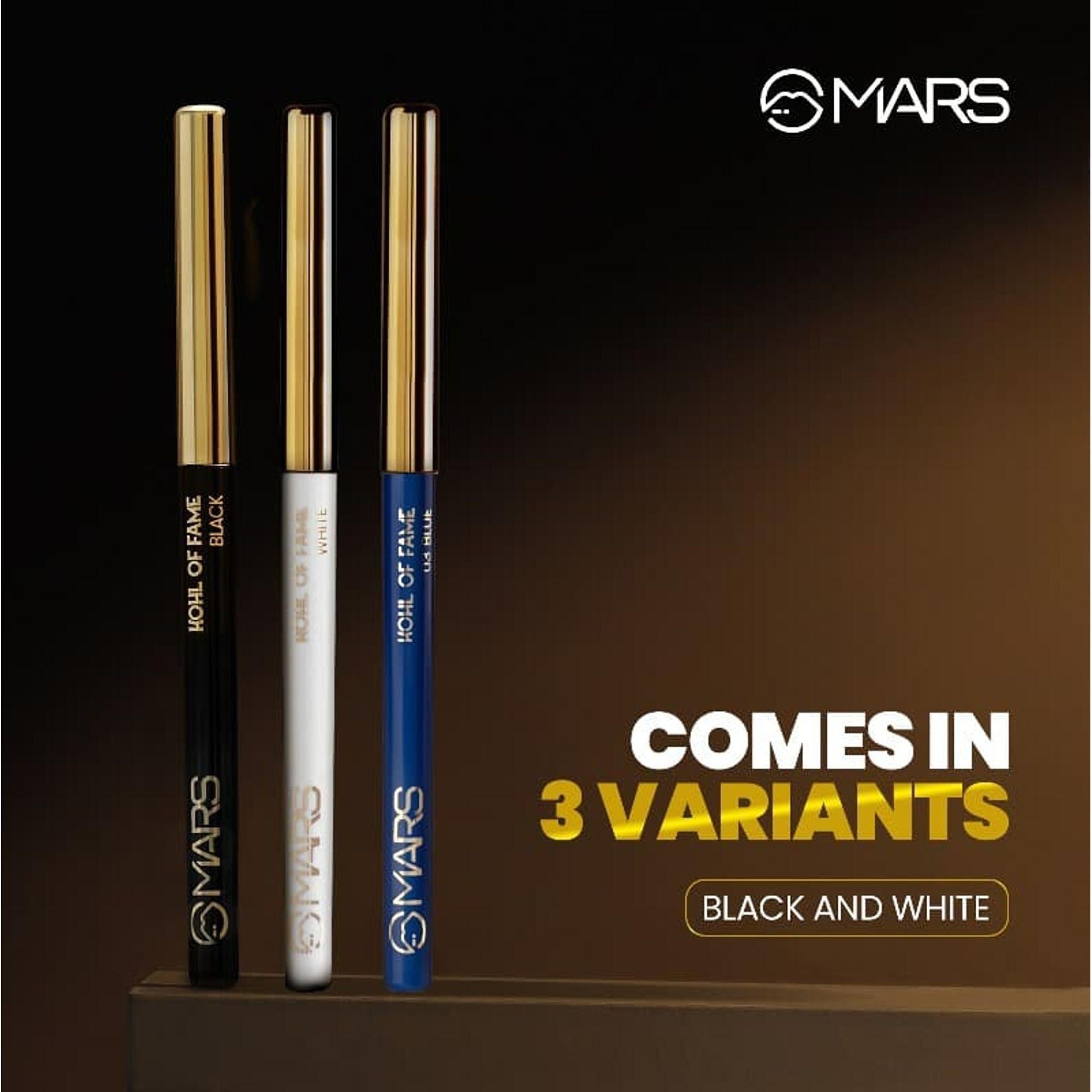 MARS Cosmetics Kohl Of Fame Kajal - White | Grab2Buy