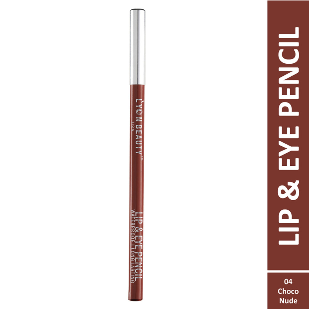 Lyon Beauty Lip & Eye Pencil - Choco Nude 04 | Grab2Buy