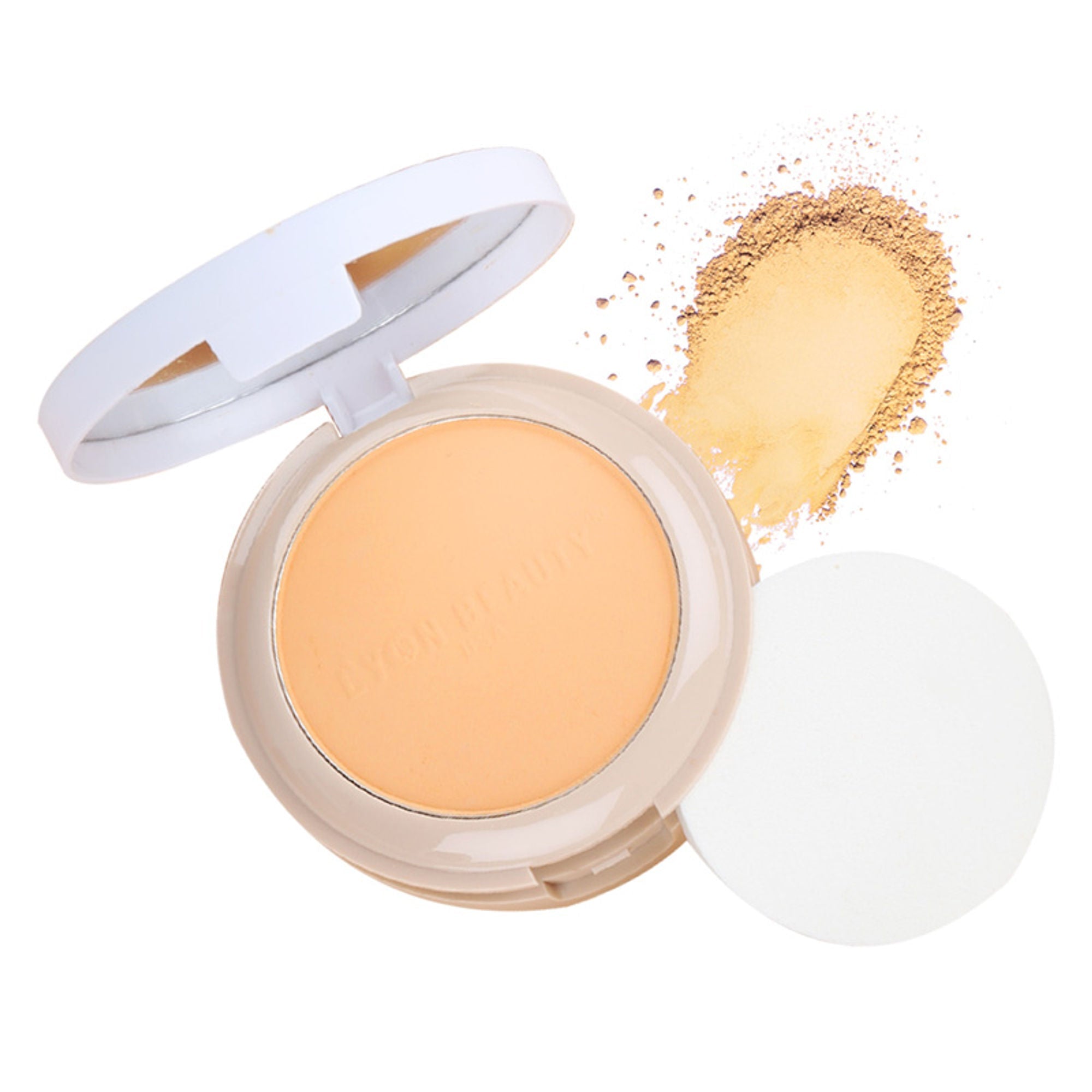 Lyon Beauty Coverlight Compact Powder - Natural Beige 04 | Grab2Buy