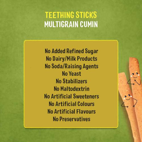 Timios Multigrain Cumin Teething Sticks For Toddlers | Grab2Buy