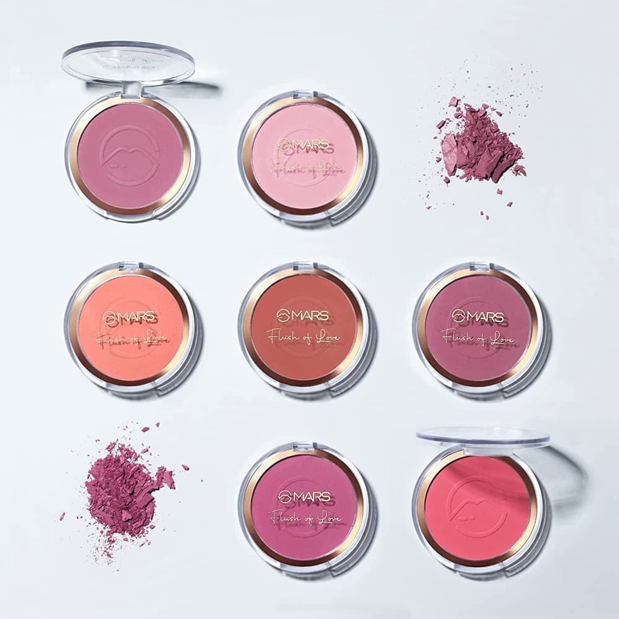 MARS Cosmetics Flush Of Love Face Blusher - 1 | Grab2Buy