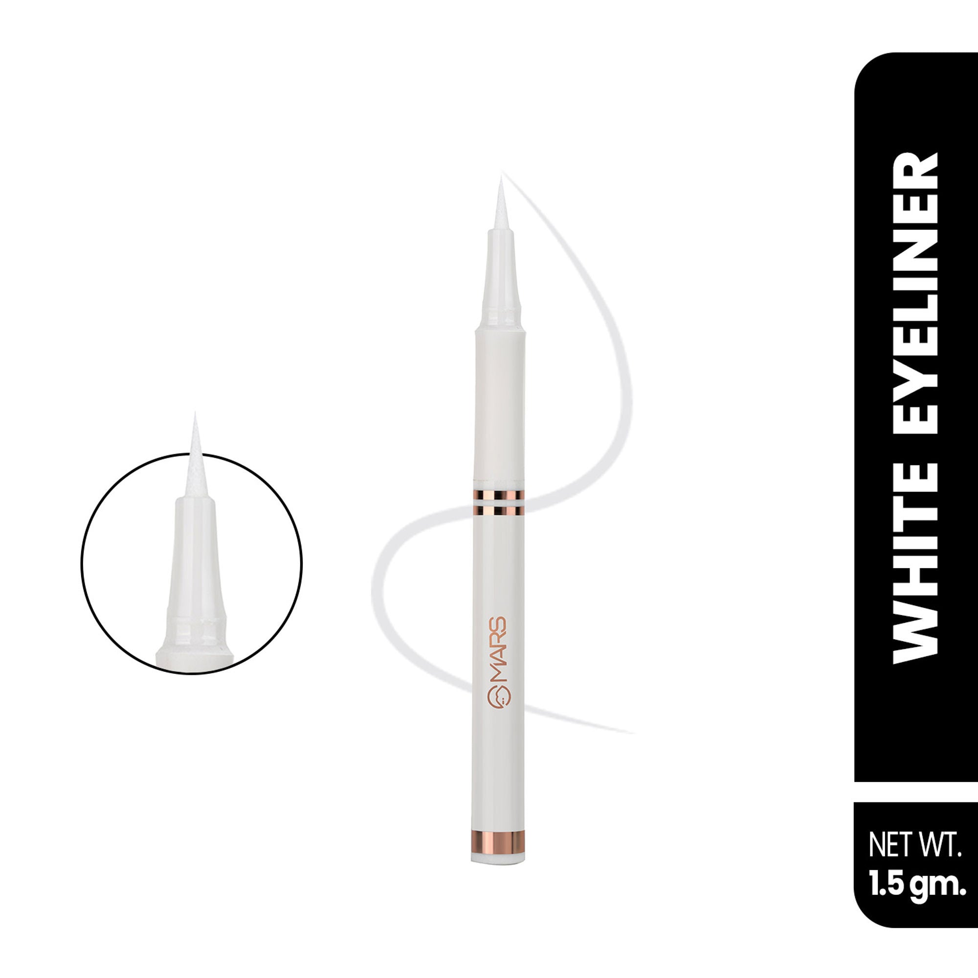 MARS Cosmetics Liquid Pen Eyeliner - White | Grab2Buy
