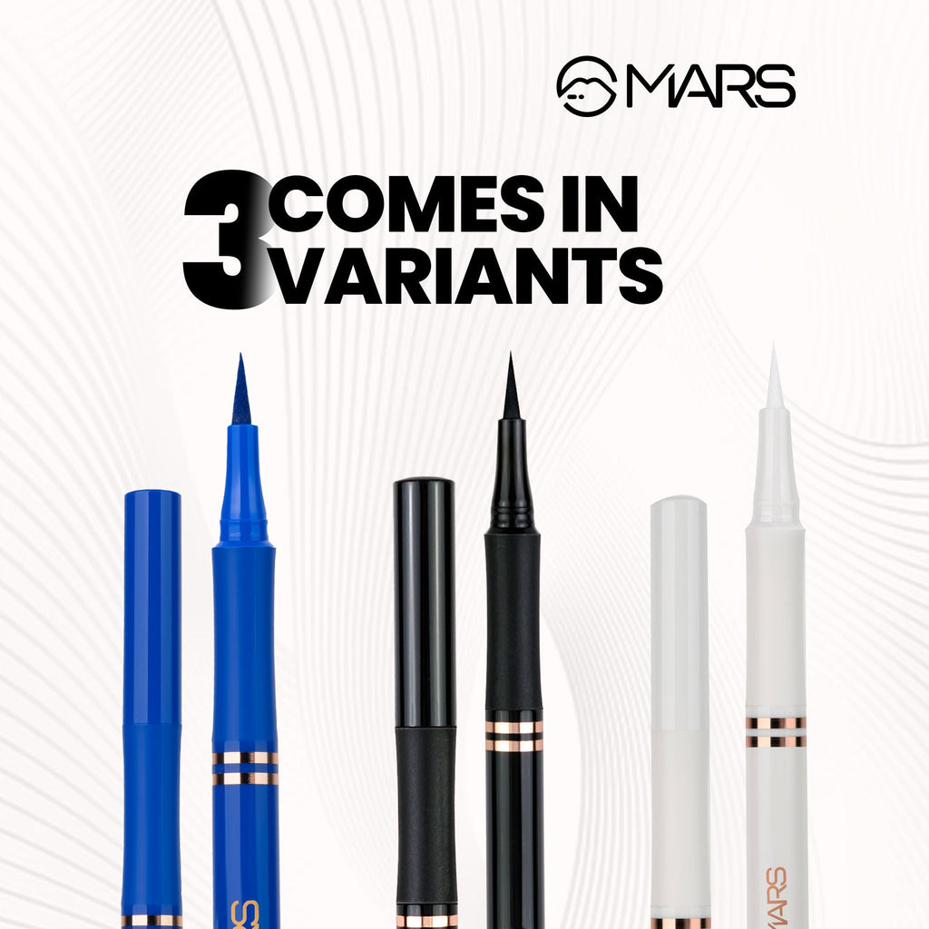 MARS Cosmetics Liquid Pen Eyeliner - White | Grab2Buy