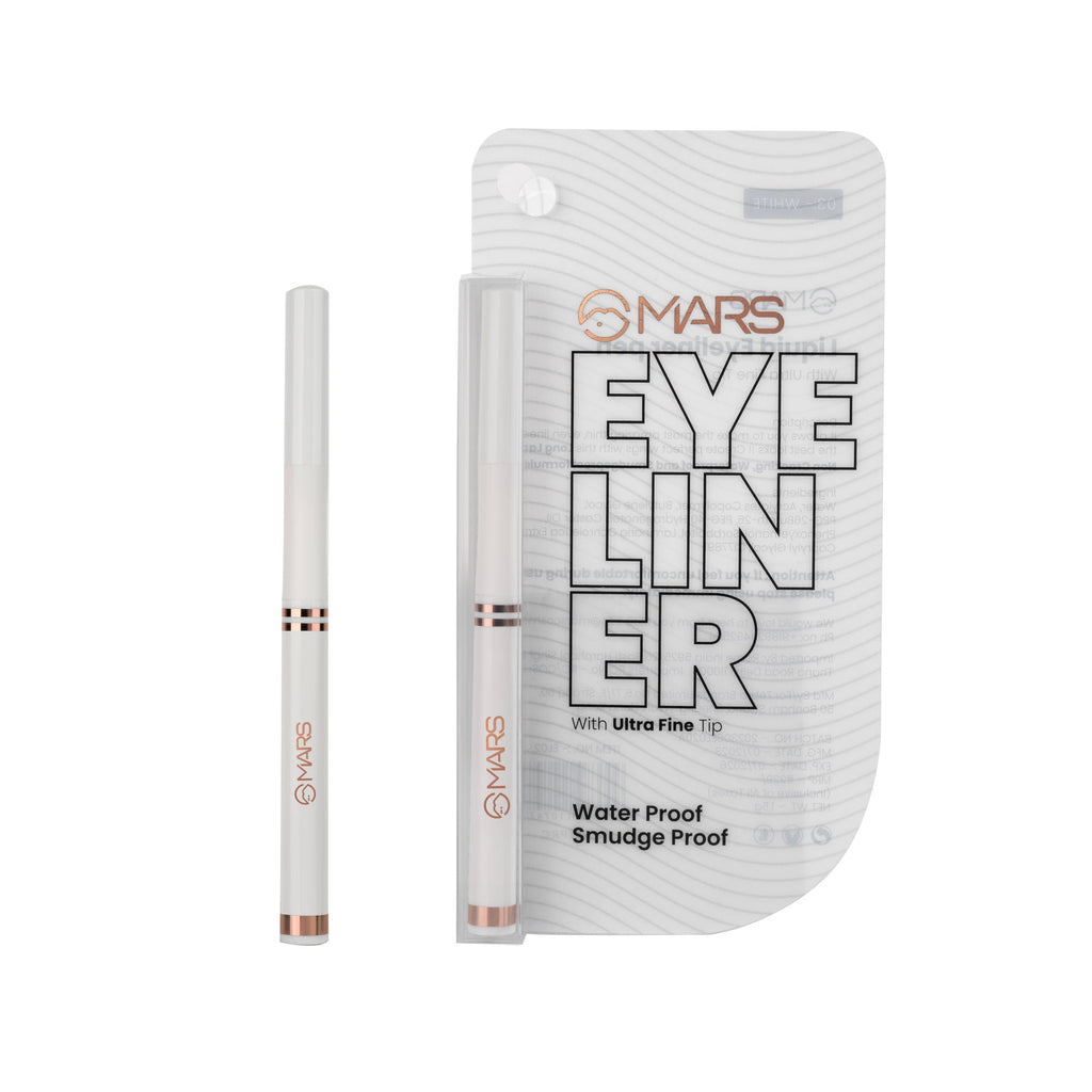 MARS Cosmetics Liquid Pen Eyeliner - White | Grab2Buy