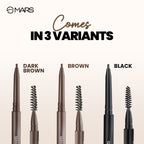MARS Cosmetics Oh Brow Eyebrow Pencil - Black
