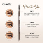 MARS Cosmetics Oh Brow Eyebrow Pencil - Brown