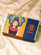 Shoshaa Maroon & Gold-Toned Contemporary Jhumkas Earrings | Grab2Buy