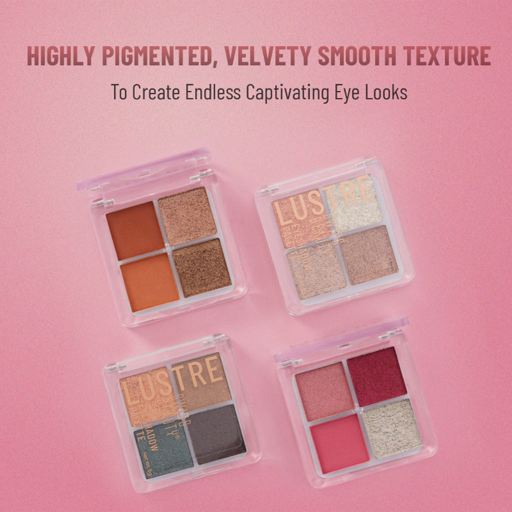 Swiss Beauty Lustre Eyeshadow Palette - 1 Rose N Petals | Grab2Buy