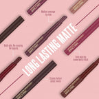 Miss Claire Long Lasting Matte Lipstick - 32 Ultra Pink | Grab2Buy