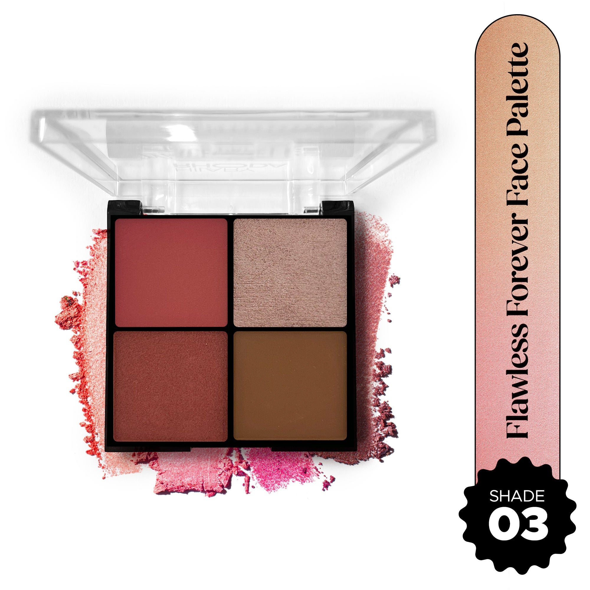 Hilary Rhoda Flawless Forever Face Palette - Dark 03 | Grab2Buy