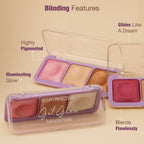 Hilary Rhoda Get Glow Highlighter Palette - 03 | Grab2Buy