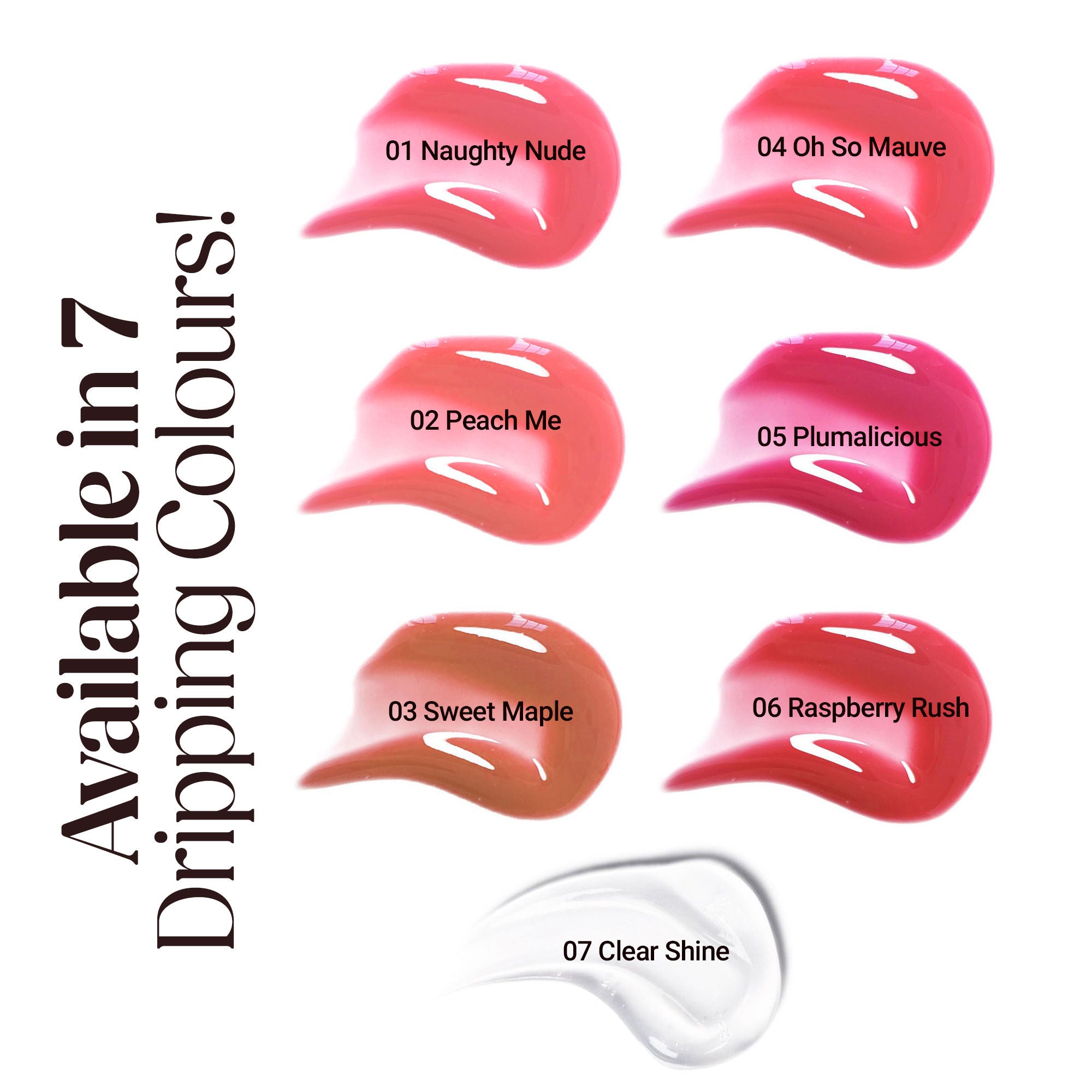 Hilary Rhoda Glass Glow Lip Gloss - Sweet Maple 03