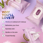 Hilary Rhoda One Swipe Waterproof Makeup Remover Wipes | Grab2Buy
